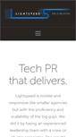 Mobile Screenshot of lightspeedpr.com